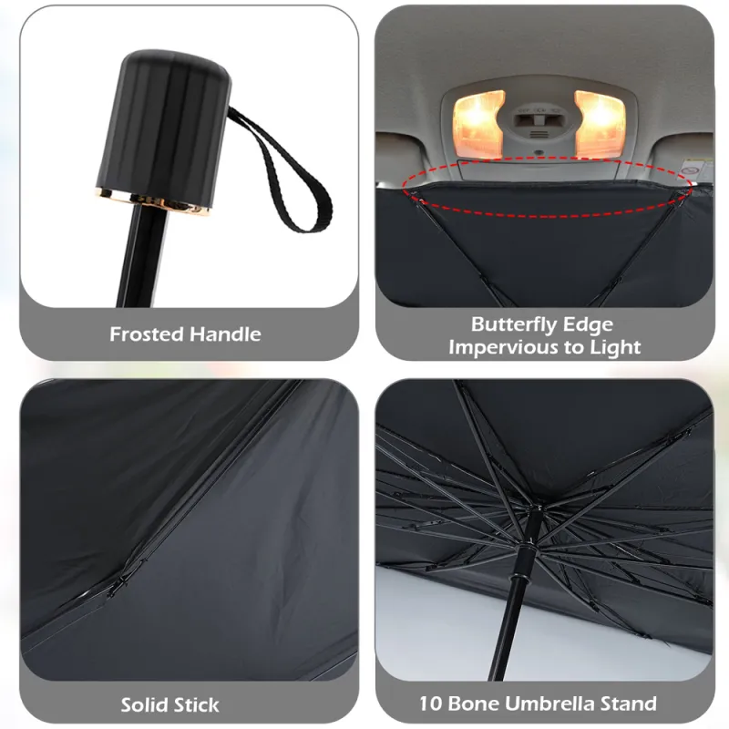 Foldable Car Umbrella Sunshade مظلة السيارة  القابلة للطي
