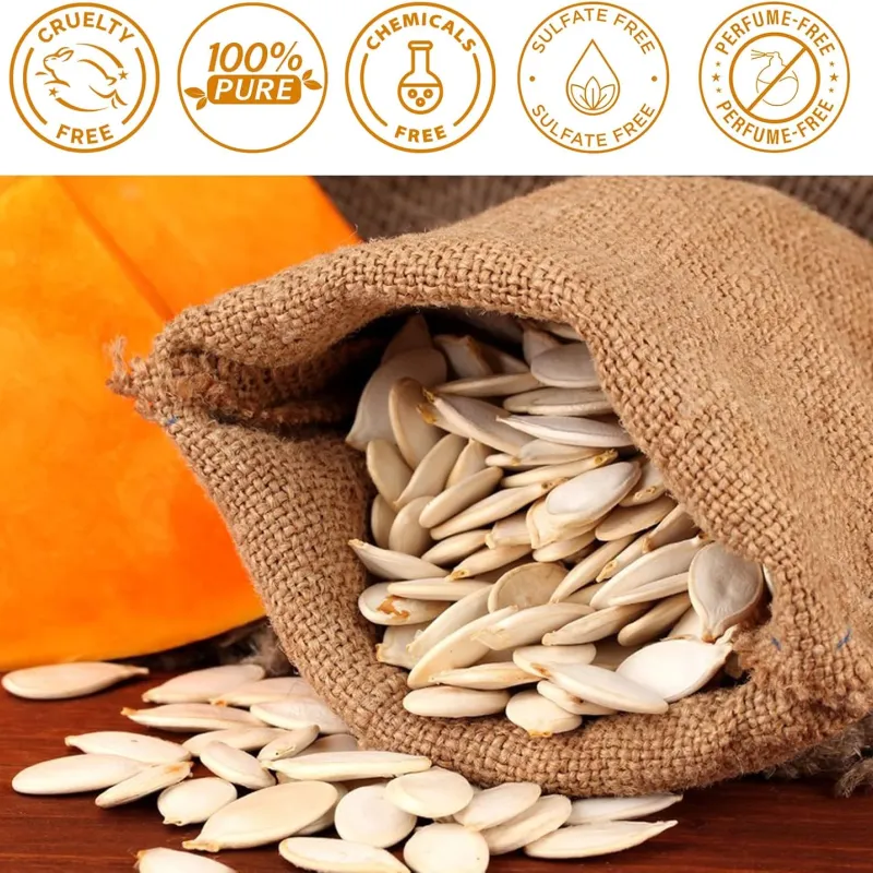 زيت بذور اليقطين لتغذية و ترطيب الشعر
