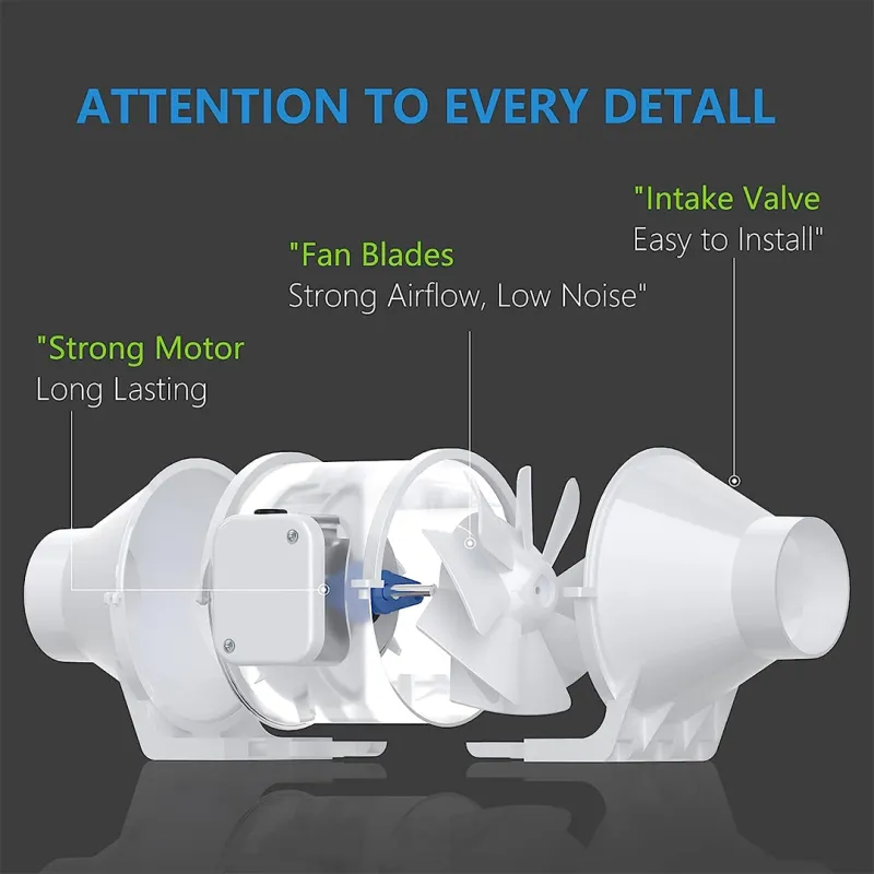 System Exhaust Air for Bathroom Kitchen - شفاط ونظام تهوية مختلط