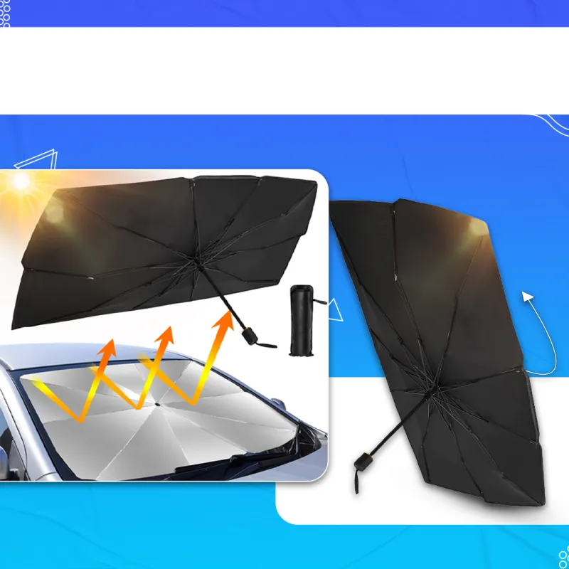 Foldable Car Umbrella Sunshade مظلة السيارة  القابلة للطي