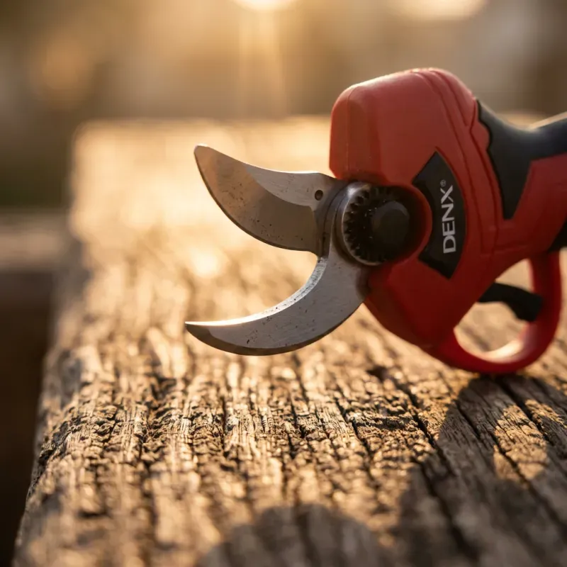 • DENX Electric Pruning Machine - مقص تقليم الاشجار كهربائي لاسلكي ضمان عام